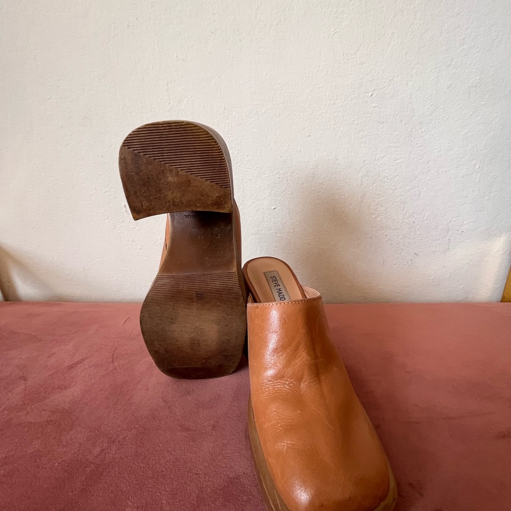 Steve Madden Leather Mules - Picture 5 of 6